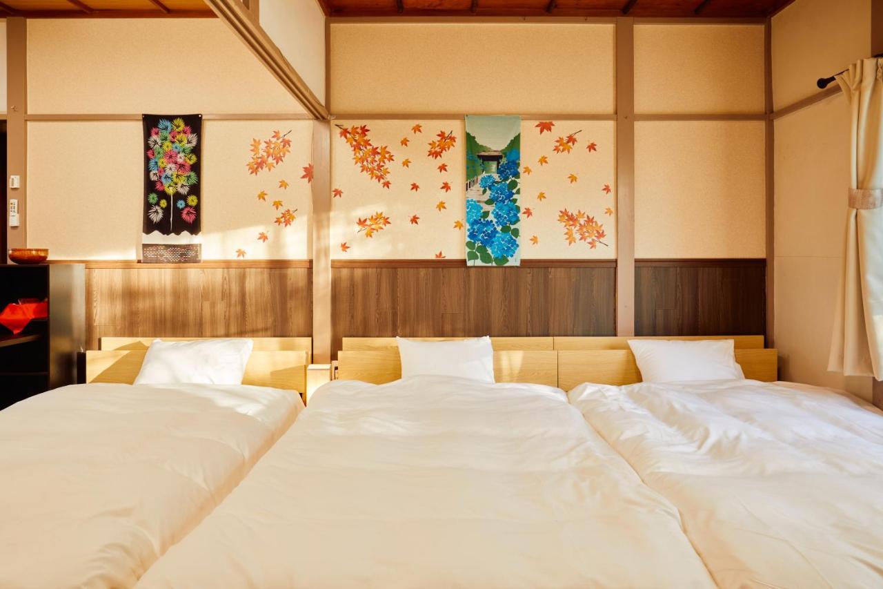 Villa Hakone Kabuto 古民家旅館 150平米 バス停迄一分 準天然温泉 最大12名 ภายนอก รูปภาพ