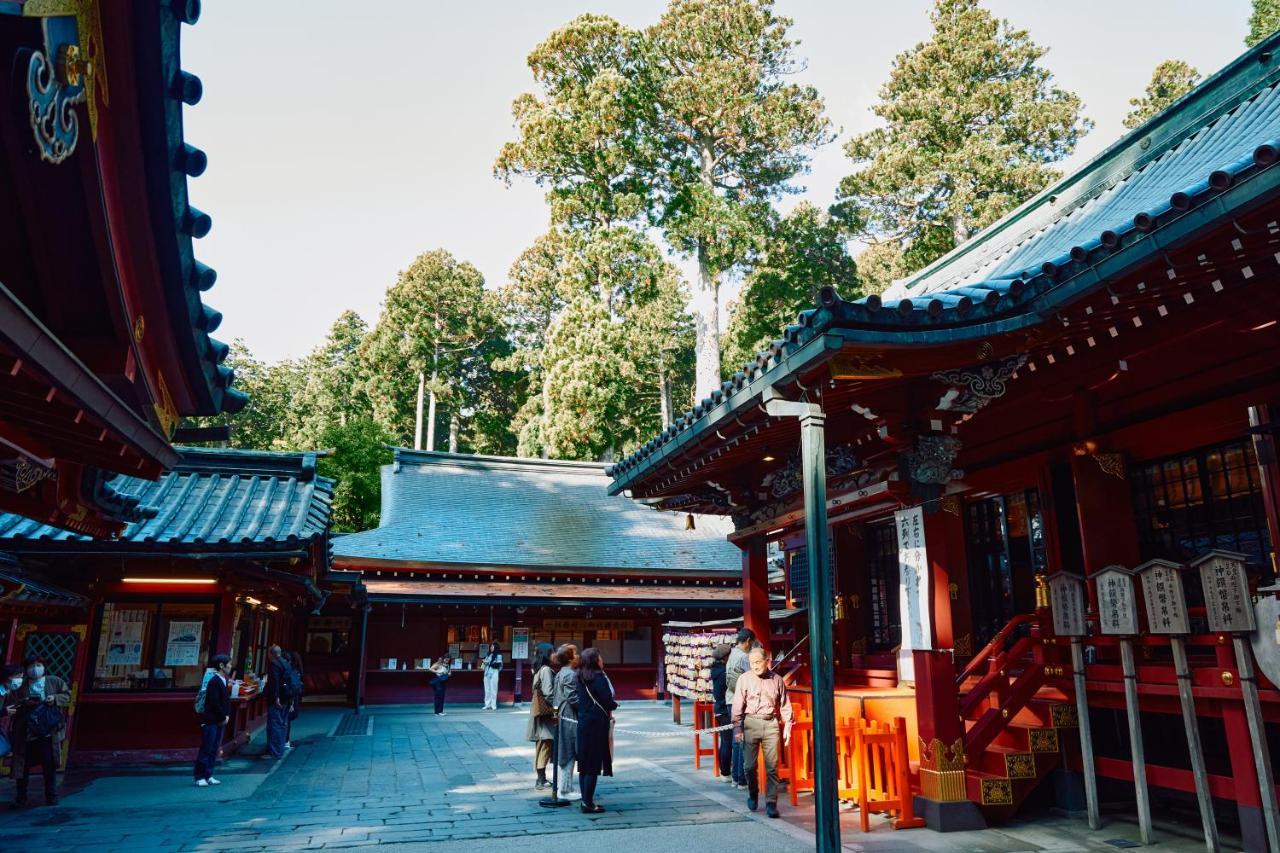 Villa Hakone Kabuto 古民家旅館 150平米 バス停迄一分 準天然温泉 最大12名 ภายนอก รูปภาพ