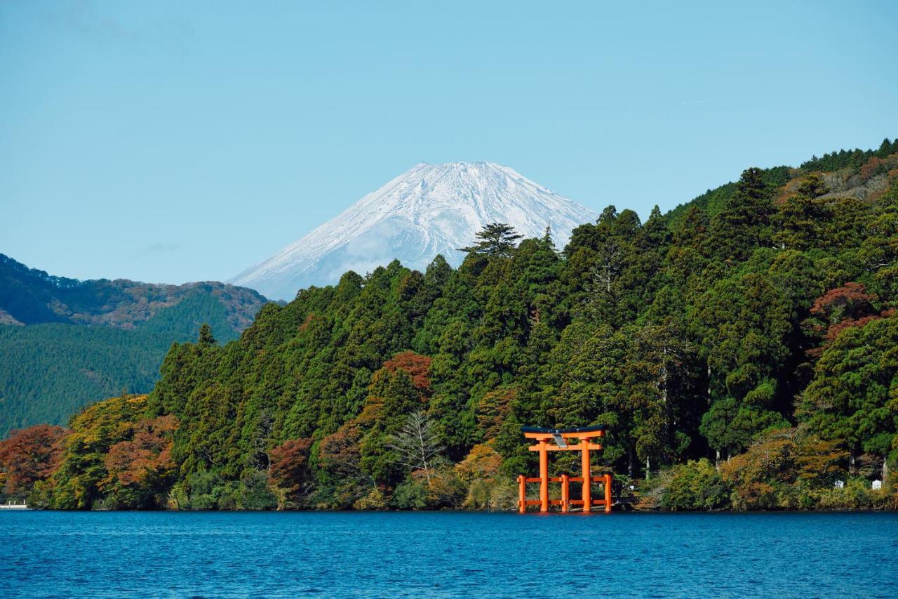 Villa Hakone Kabuto 古民家旅館 150平米 バス停迄一分 準天然温泉 最大12名 ภายนอก รูปภาพ