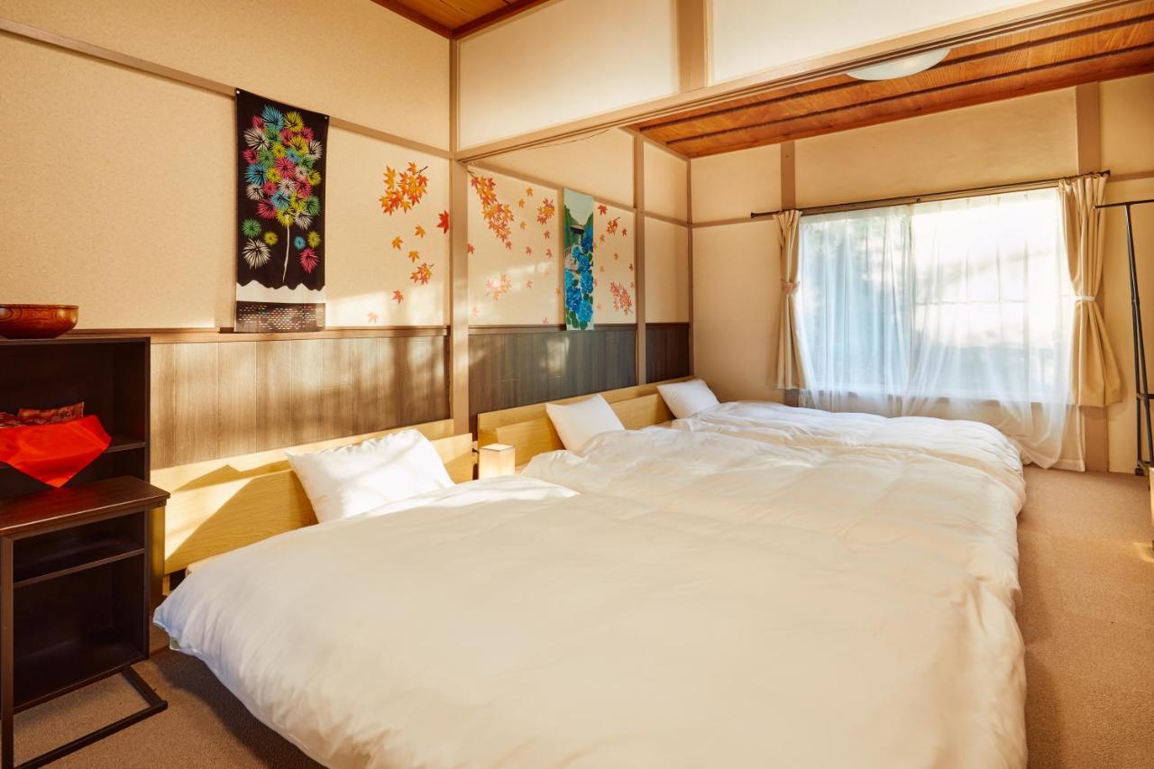 Villa Hakone Kabuto 古民家旅館 150平米 バス停迄一分 準天然温泉 最大12名 ภายนอก รูปภาพ